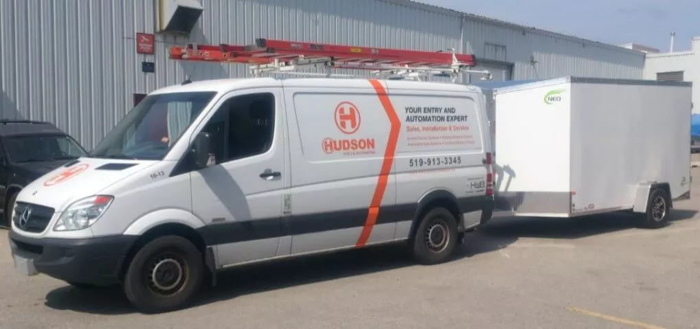 Hudson Entry and Automation - Service truck